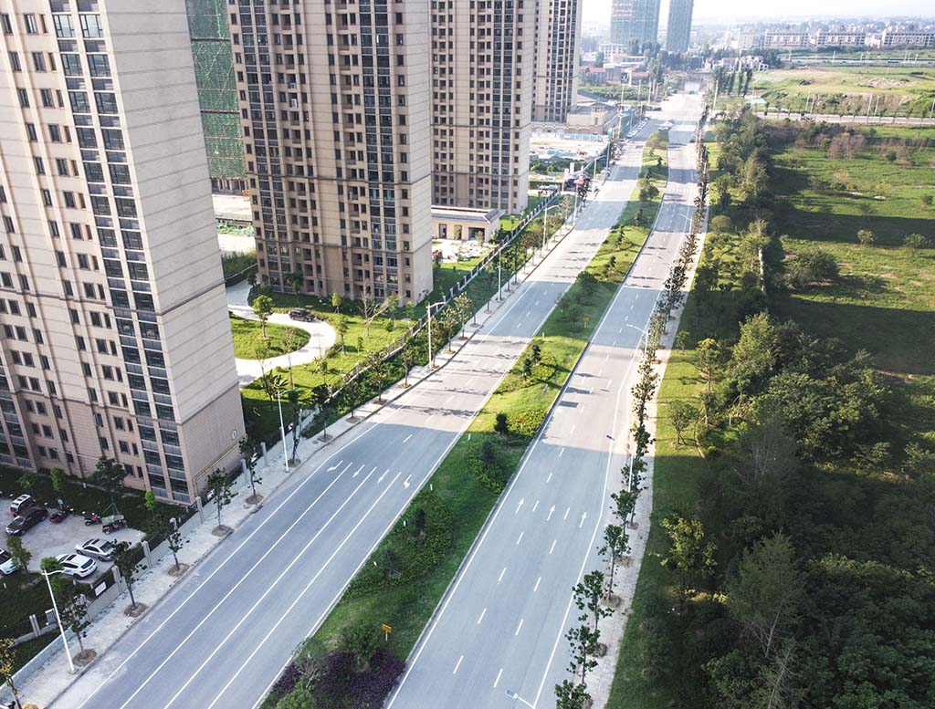 樊西新區(qū)產(chǎn)業(yè)一路新建工程