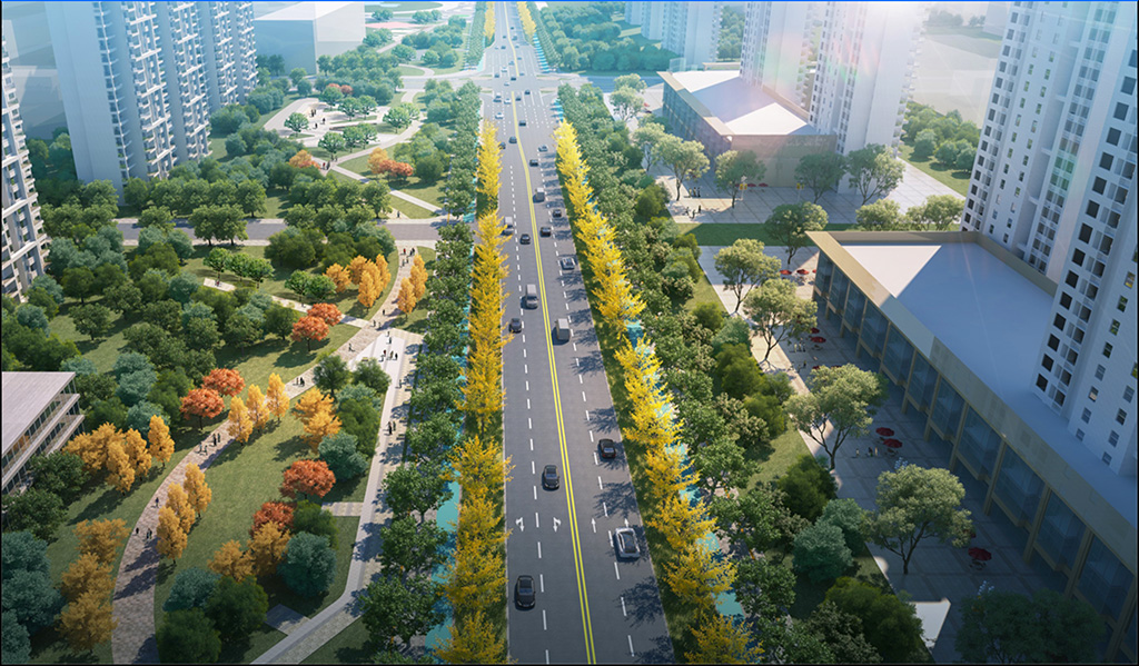 武漢市神墩三路(高科園西路-光谷七路)提升改造工程總承包EPC